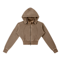 W. Vintage Cropped Fleece.