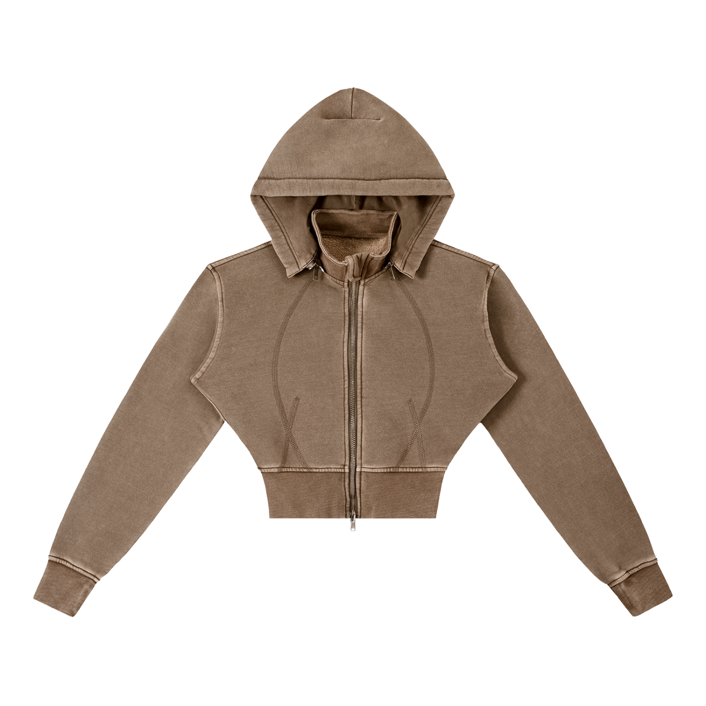 W. Vintage Cropped Fleece.
