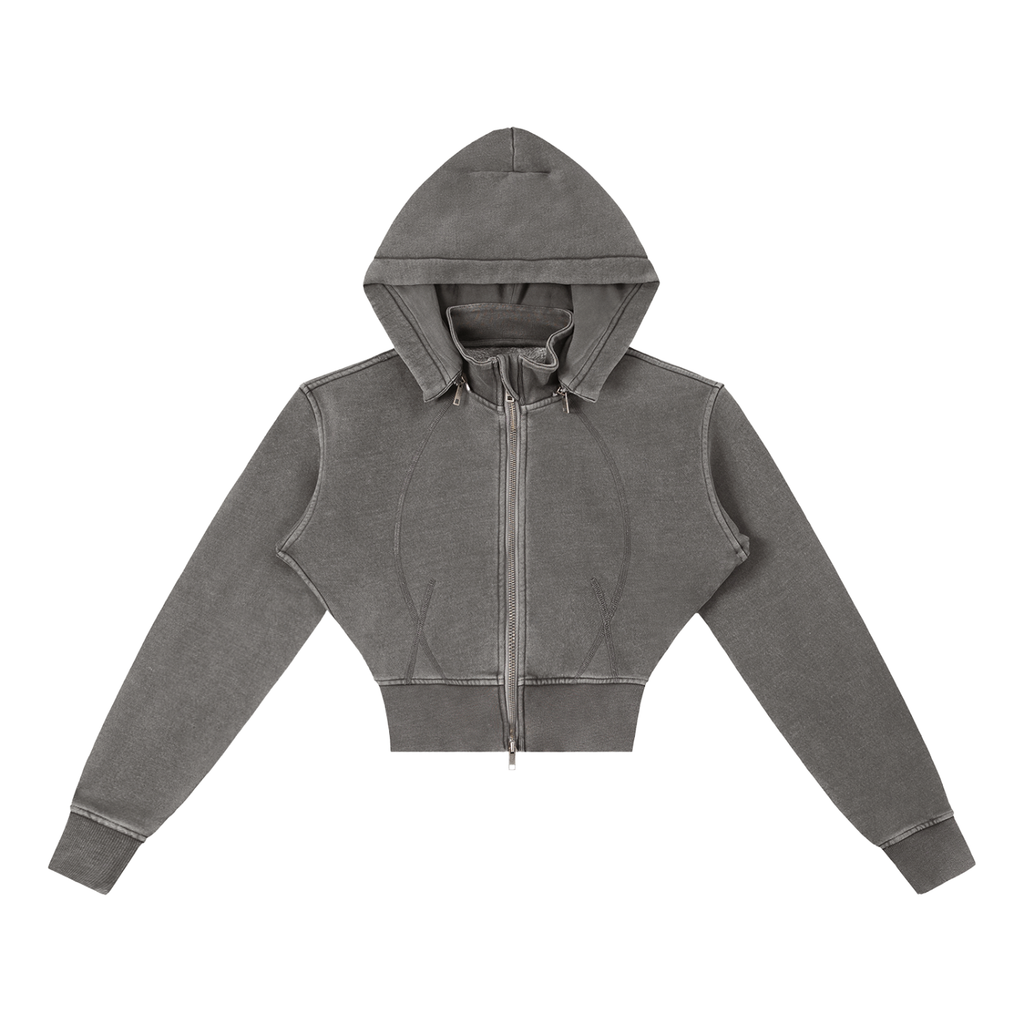 W. Vintage Cropped Fleece.
